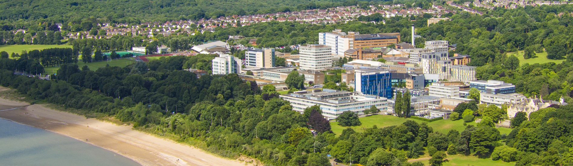 Ariel view of Singleton Campus