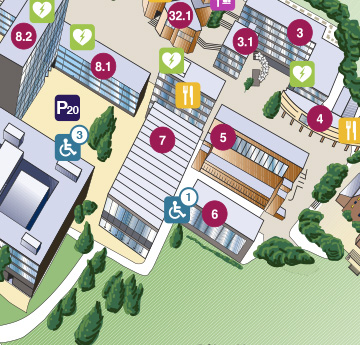 Map of Singleton Campus